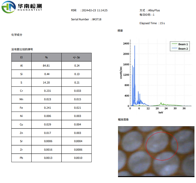 手持式XRF奥林巴斯租赁测试结果 手持式XRF奥林巴斯租赁测试结果