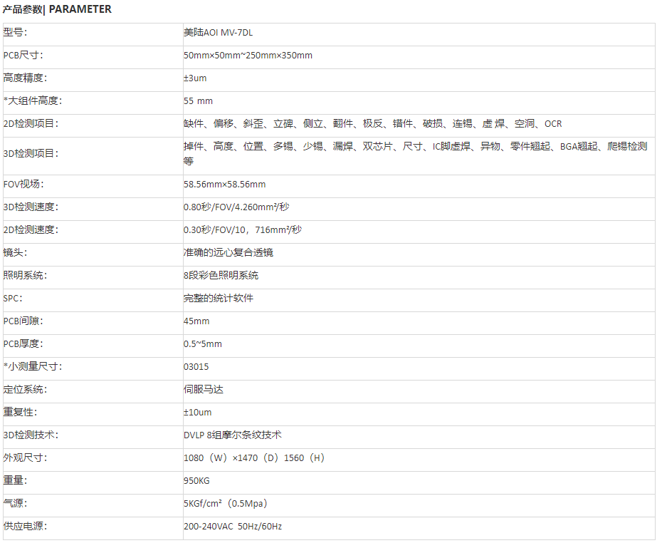 二手美陆AOI租赁 二手美陆AOI租赁